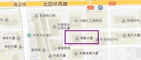 泰鹏大厦周边环境